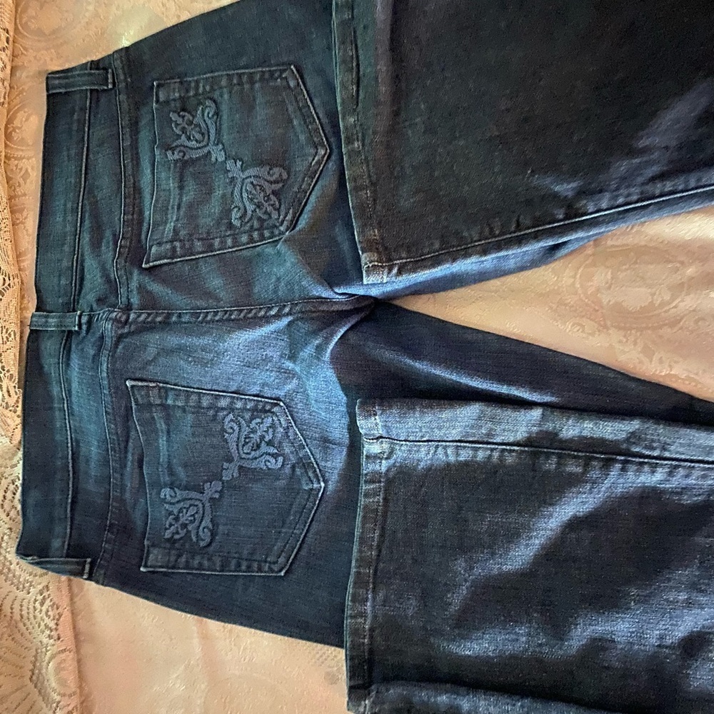 Bebe dark denim bootcut jeans - Picture 2 of 3